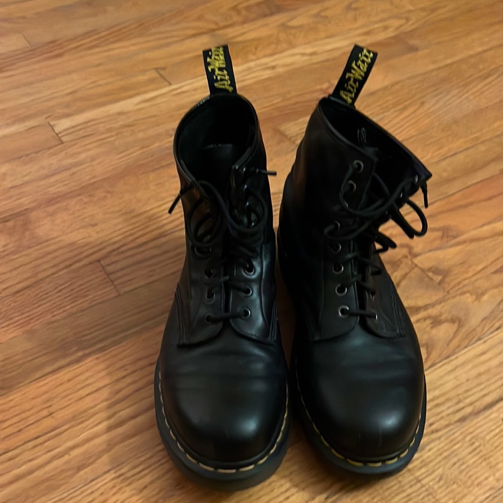 Dr Martins 1460 boots. Sz 10M. EUC except for minor scratches on the toes.